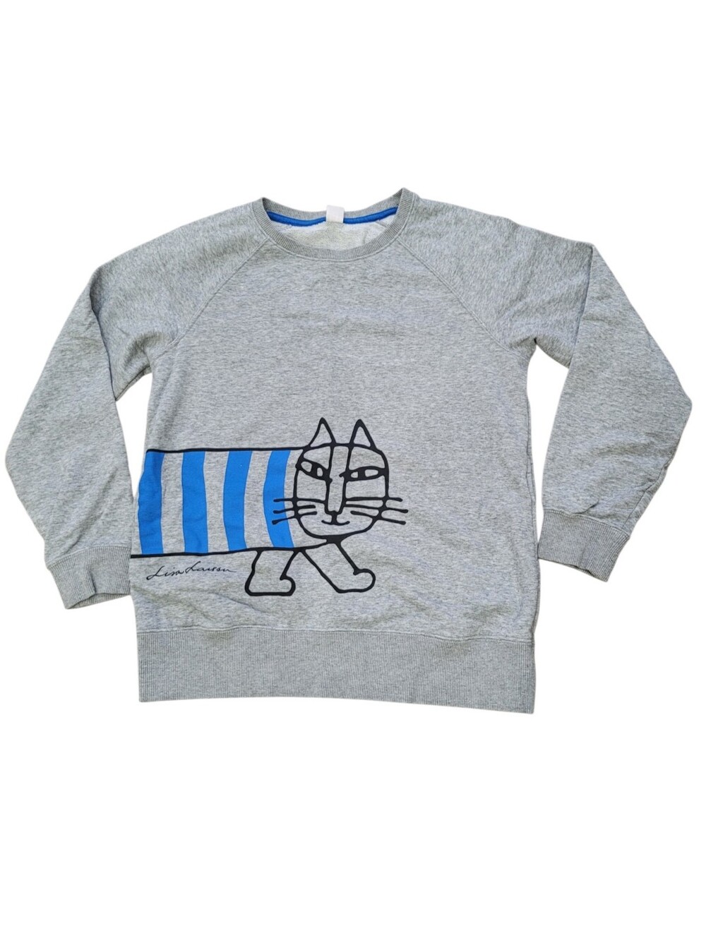 2/$20 Uniqlo x Lisa Larson Mikey Cat Design Sweatshirt Top Size: Kids 11